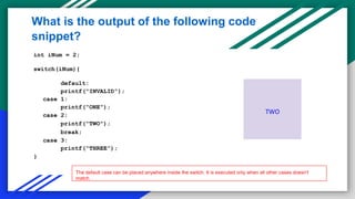 Unit_3A_If_Else_Switch and a if else statment example | PPT