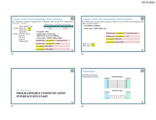 Unit3_all timer interfacing in microcontroller | PDF