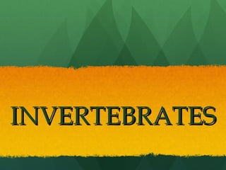 INVERTEBRATESINVERTEBRATES
 