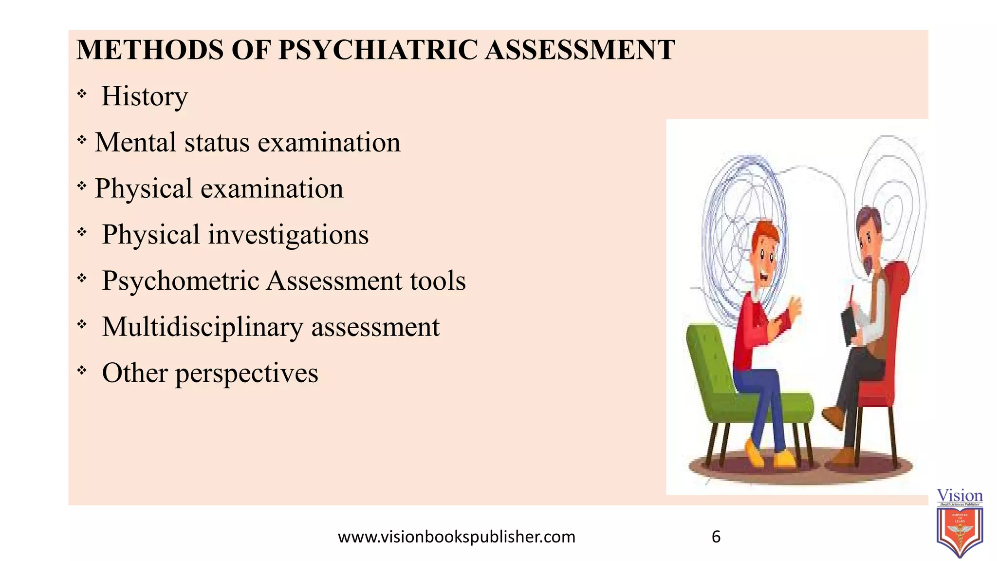 ppt on assessment of mental health status | PDF