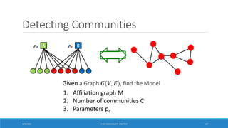 Community Detection Graph Community detection-Part2 | PDF
