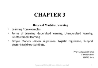 Unit 3 Basic of Machine Learning gtu.pptx