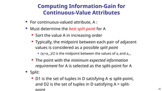 It is machine learning ppt based on classifications. | PPTX