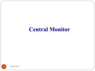 DEEPAK.P75
Central Monitor
 