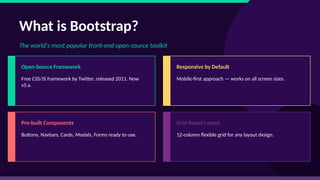 Comprehensive Guide to Bootstrap Frontend Framework for Responsive Web ...