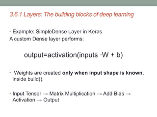 Deep Learning – Neural Networks: Anatomy, Layers & Models | PPTX
