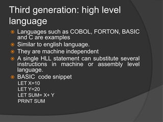 FIT-Unit3 chapter2- Computer Languages | PPTX