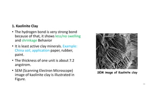 The chemistry of clay in the drilling industry | PPTX