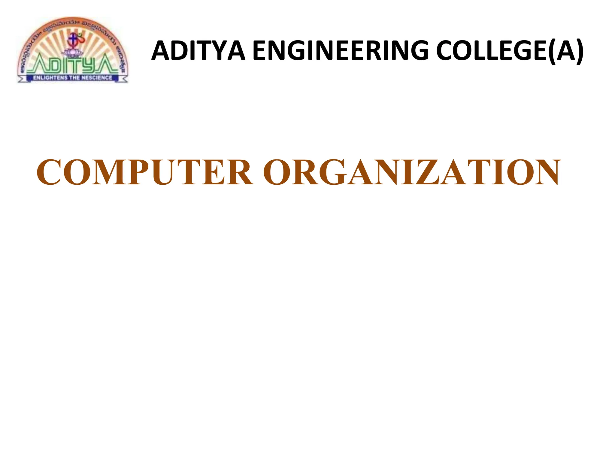 Computer organization algorithms like addition and subtraction and ...