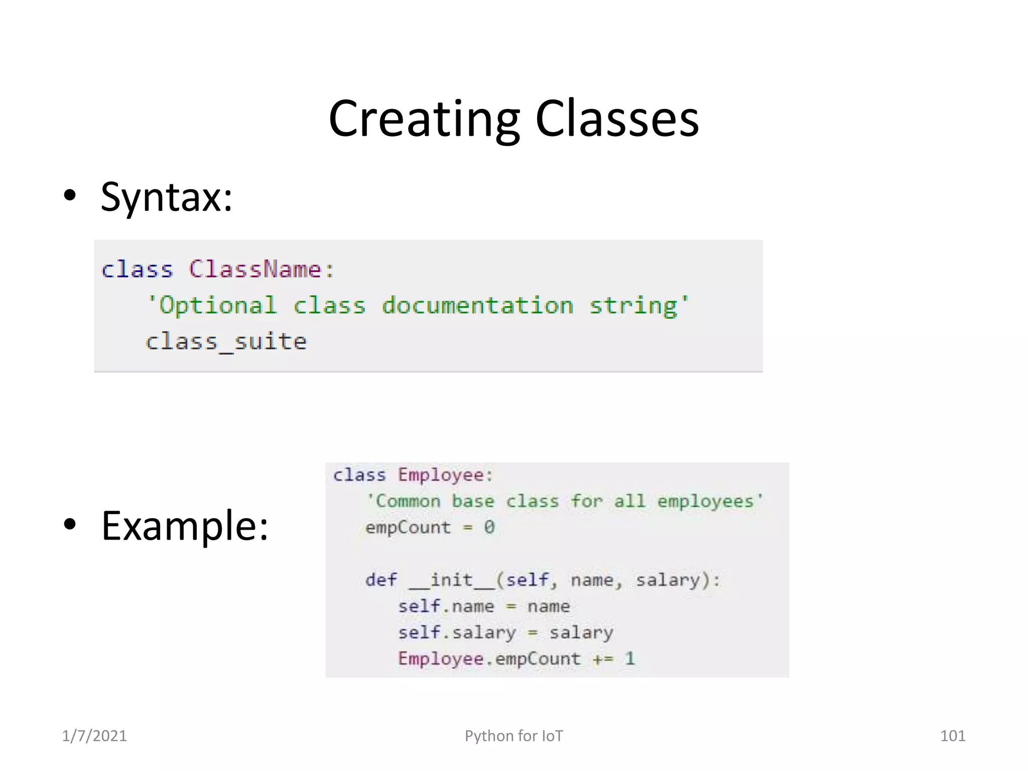 Python for IoT