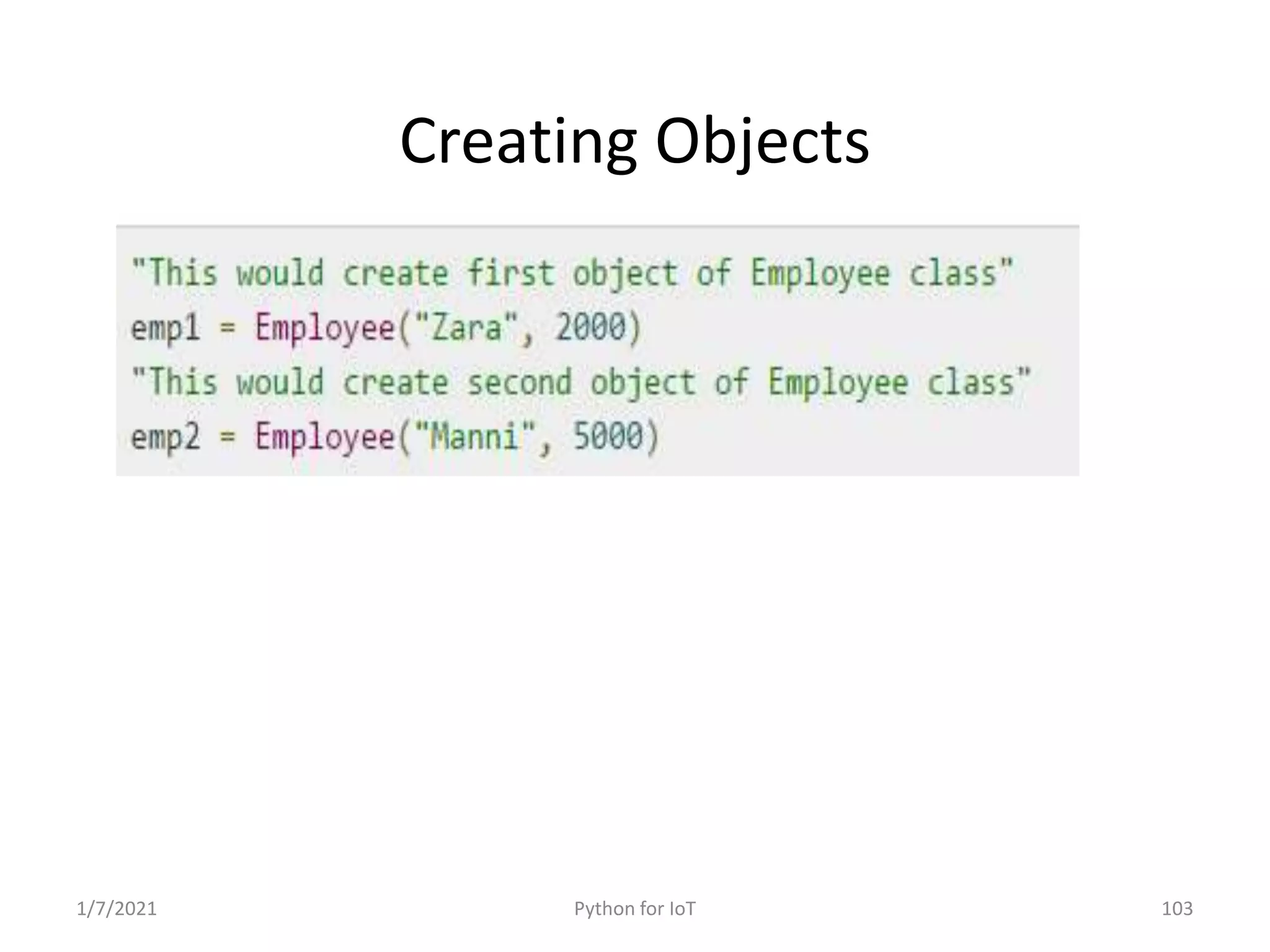 Python for IoT