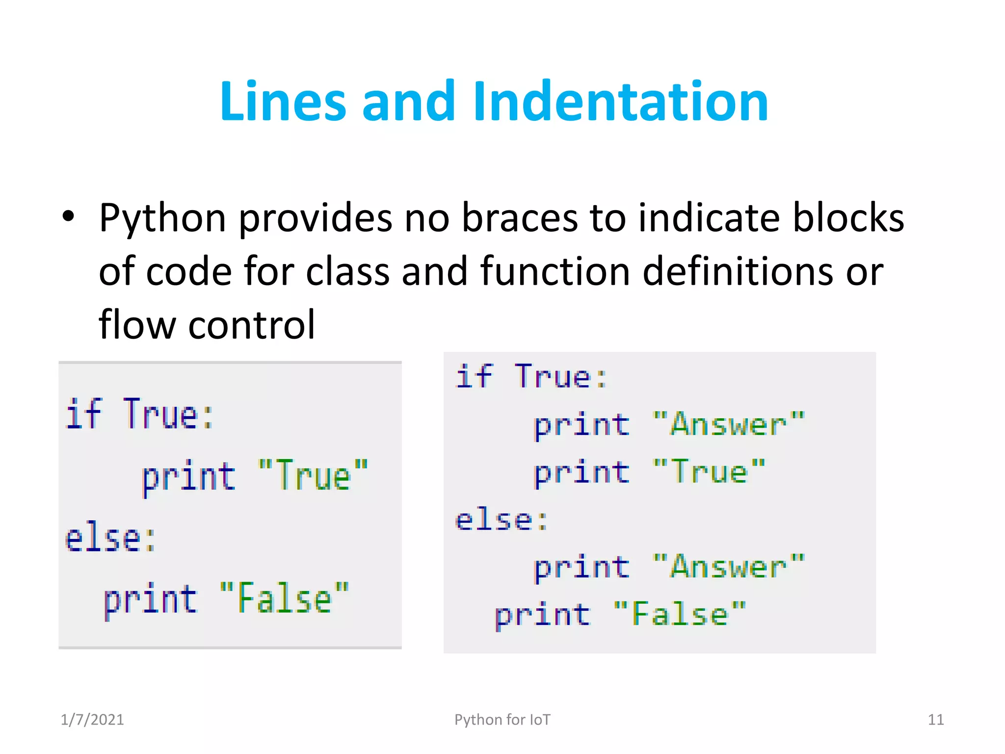 Python for IoT