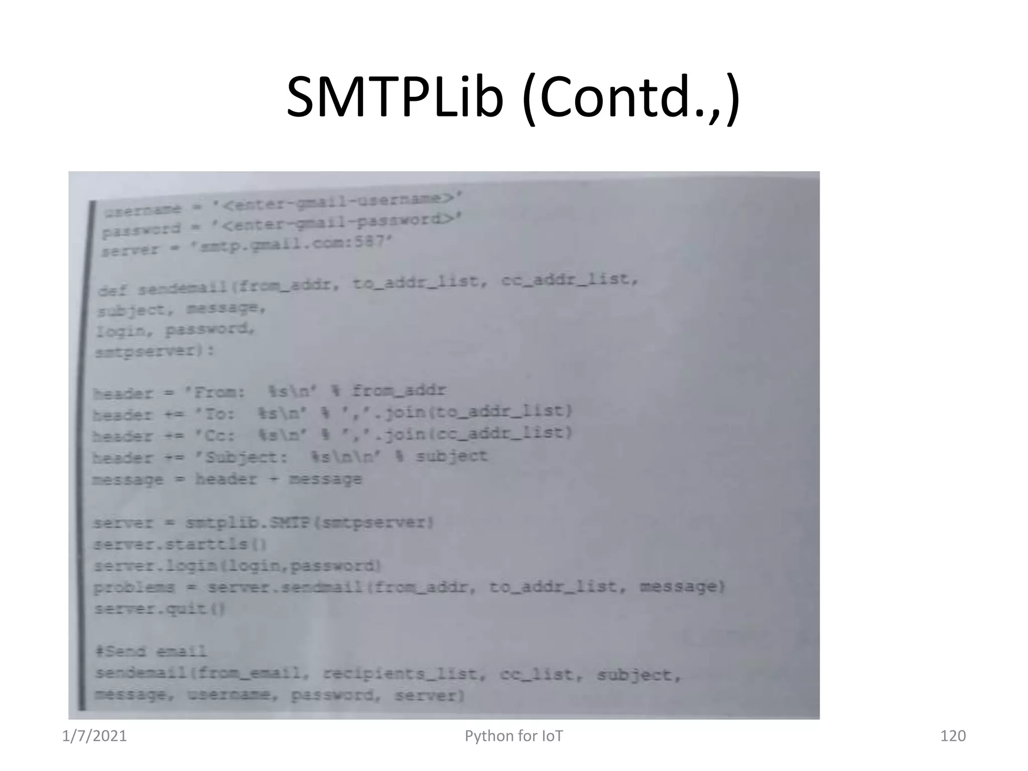 Python for IoT