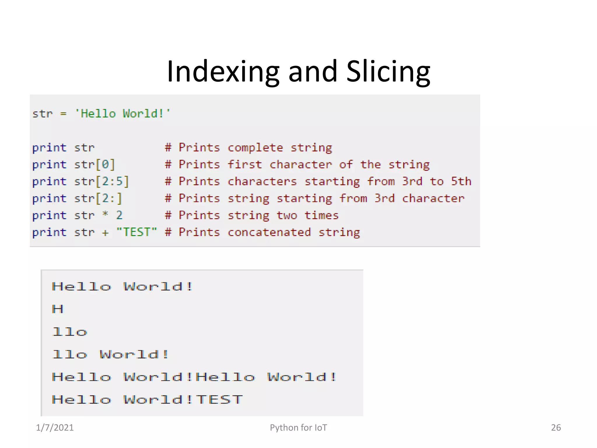 Python for IoT