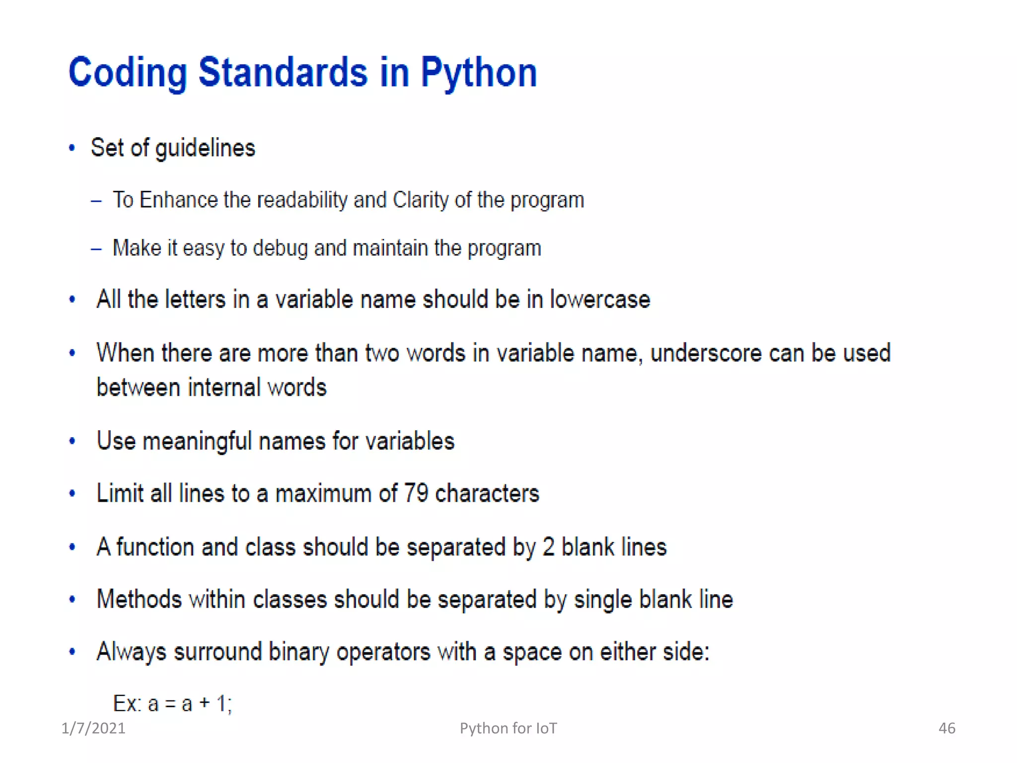 Python for IoT