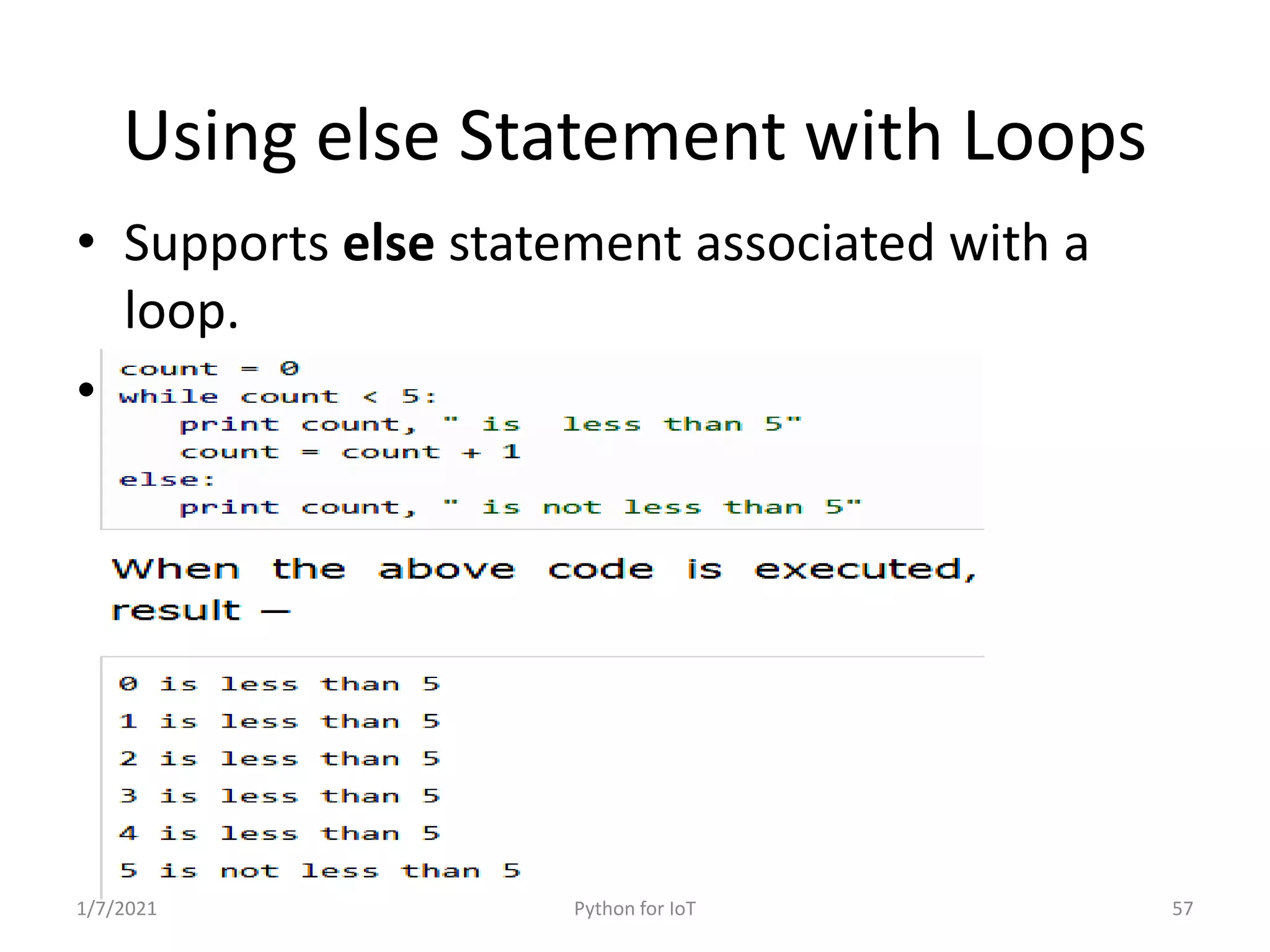 Python for IoT