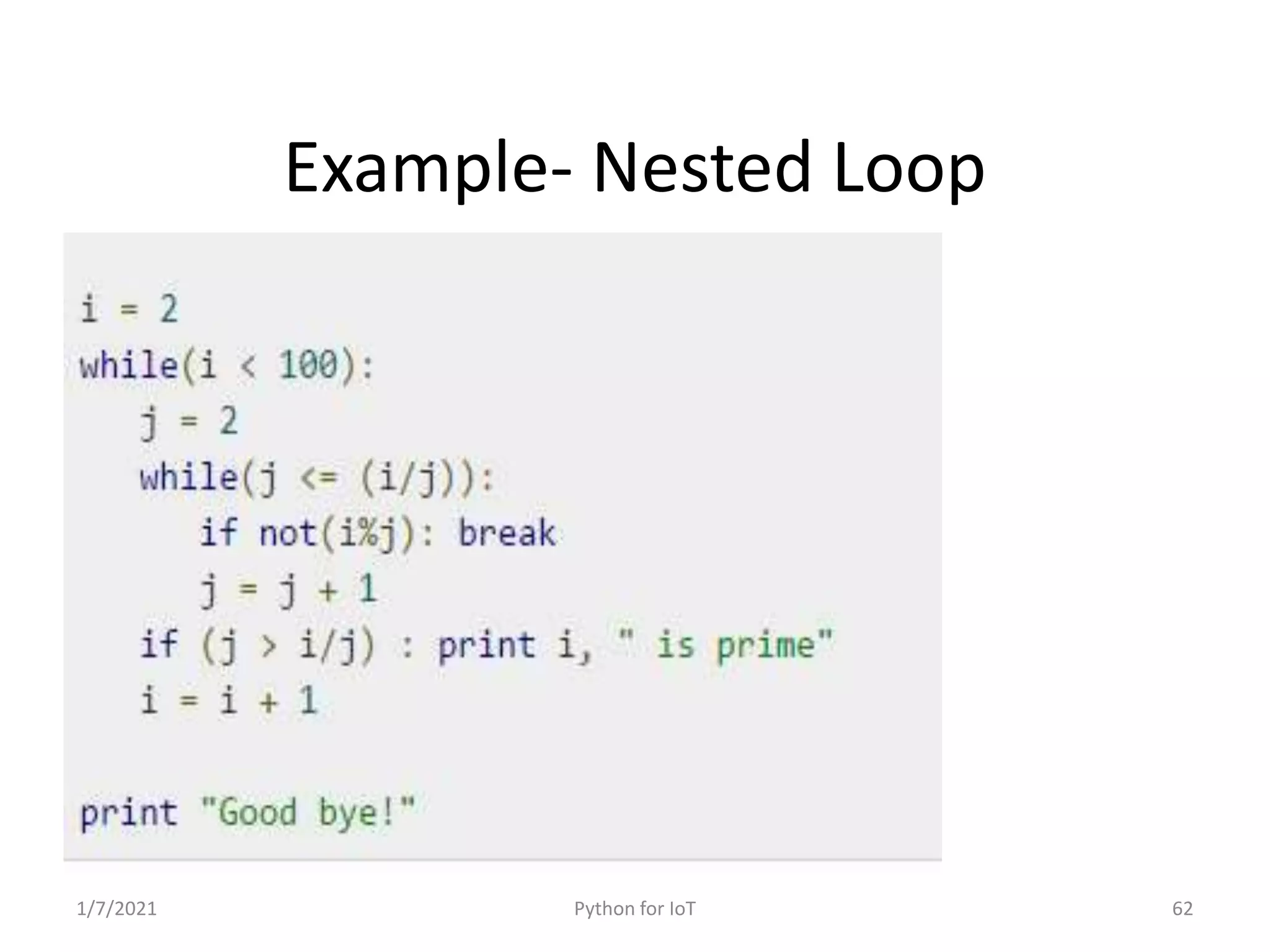 Python for IoT