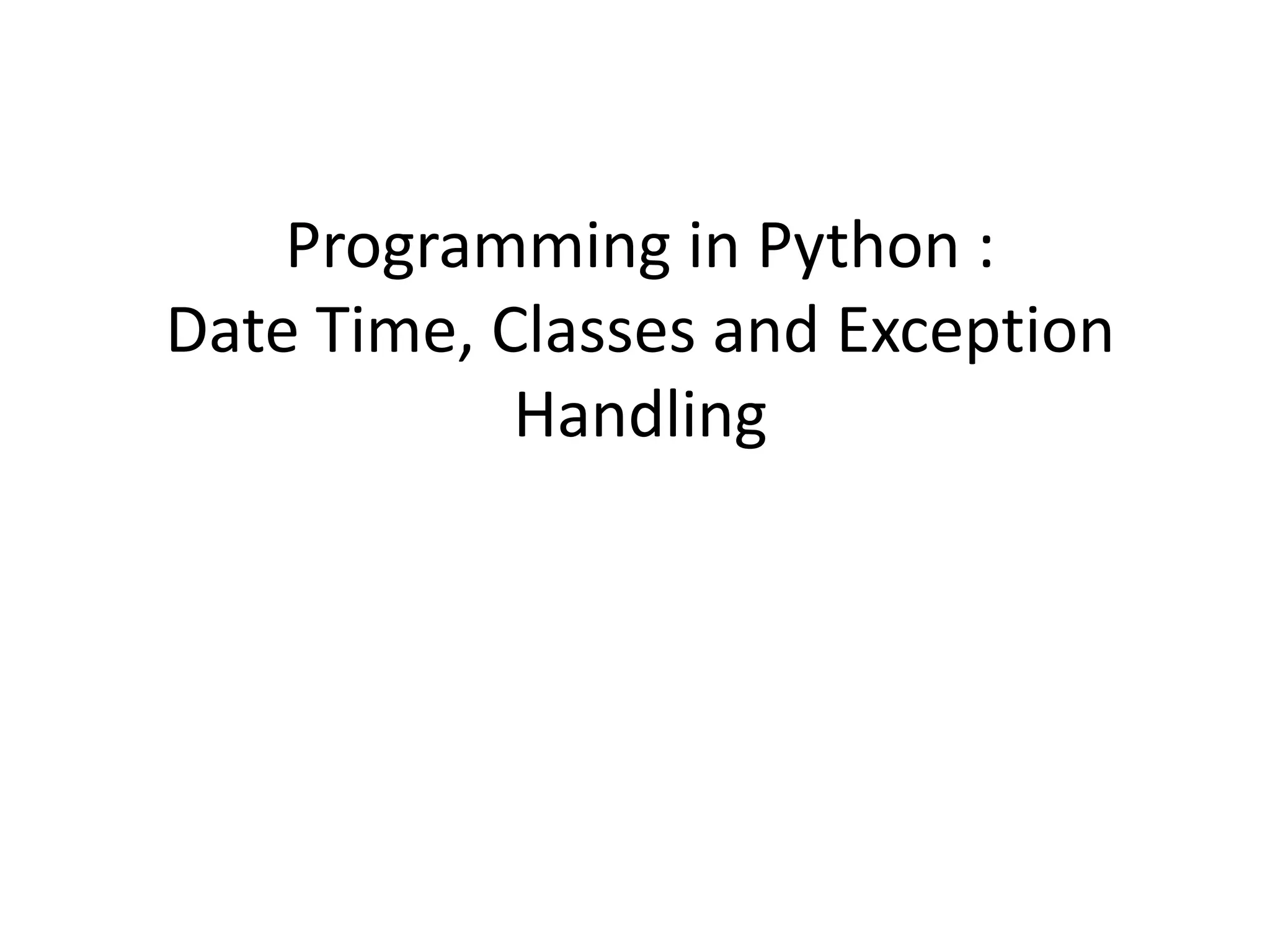 Python for IoT