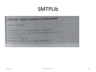 Python for IoT