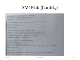 Python for IoT