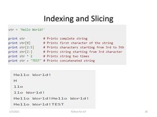 Python for IoT
