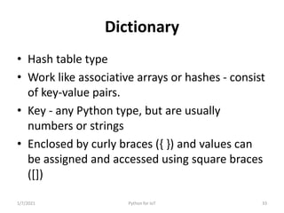 Python for IoT
