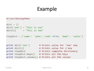 Python for IoT