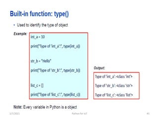 Python for IoT