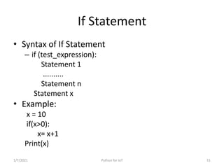 Python for IoT