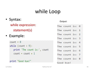 Python for IoT