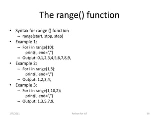 Python for IoT