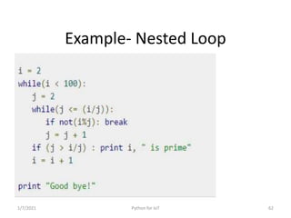 Python for IoT