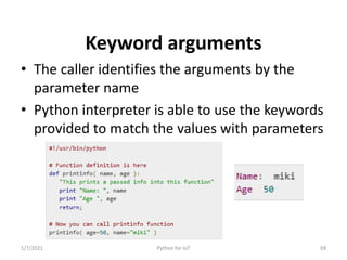 Python for IoT