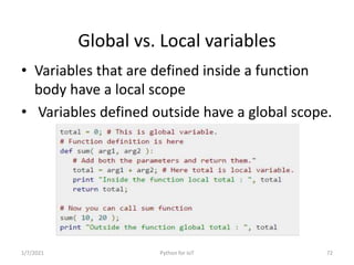 Python for IoT