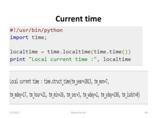 Python for IoT