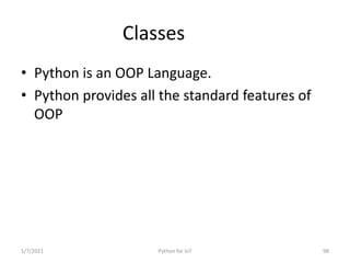 Python for IoT