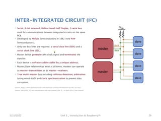 29
5/16/2022 Unit 3 _ Introduction to Raspberry Pi
 