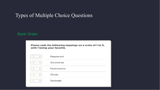 Constructing well-designed questionnaire | PPTX