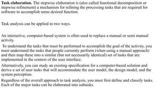 Interface Engineering Refinement user interface design software engineering | PPTX