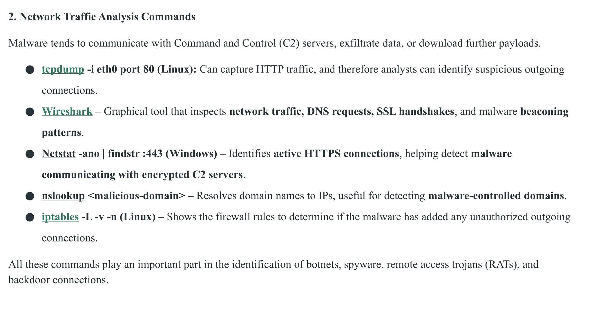 Dynamic malware Analysis with samples & tool | PPTX