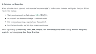 Dynamic malware Analysis with samples & tool | PPTX