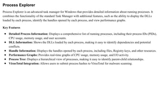 Dynamic malware Analysis with samples & tool | PPTX