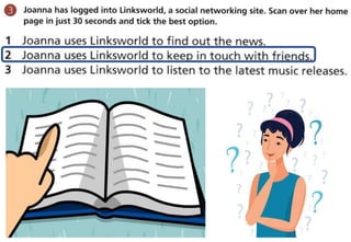 Unit 3 English for life Reading (Entry 3) Social networking sites.pptx
