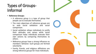 Types Reference Group Unit 3 external influences on consumer behaviour (1) | PPTX