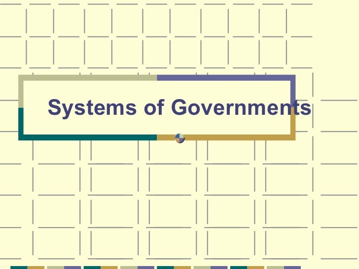 unit 3 forms systems of government powerpoint 3 form of government