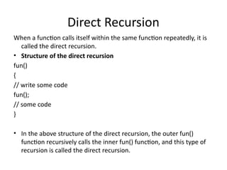 Unit3 functions and pointers cs3251 sem2.pptx