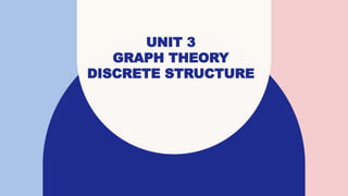 UNIT 3 GRAPH THEORY discrete structure.pptx