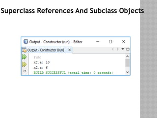 INHERITANCE in Java , Types of Inheritance | PPTX