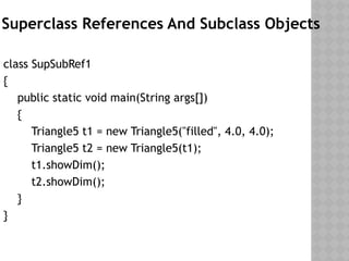INHERITANCE in Java , Types of Inheritance | PPTX