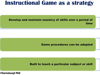 Instructional Games - Teaching and Learning | PDF